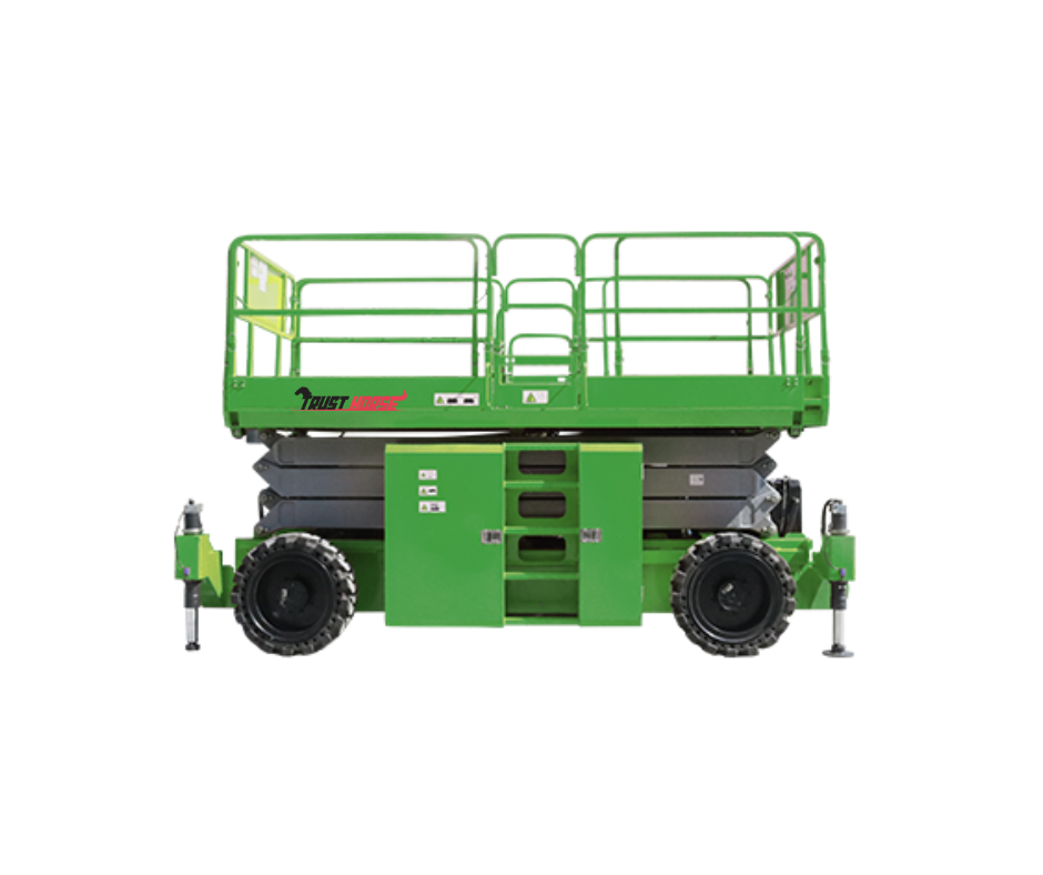 Xe Nâng Người Động Cơ Dầu Scissor Lift Trust Horse Z10D